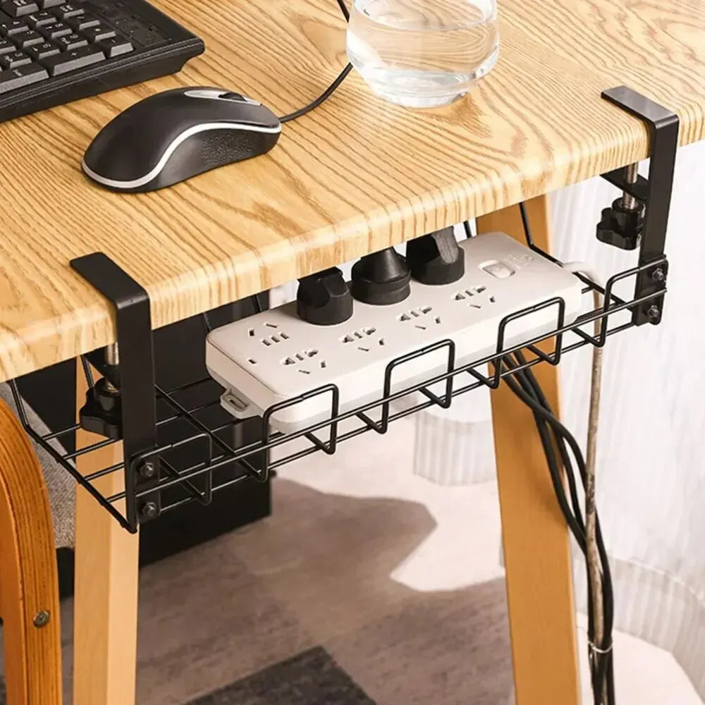 Under Desk Paper Rack UnderDesk Storage Rack – GntleLiving